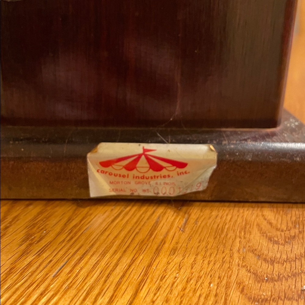 Vintage Brown Glass Nut Dispenser - Picture 3 of 4